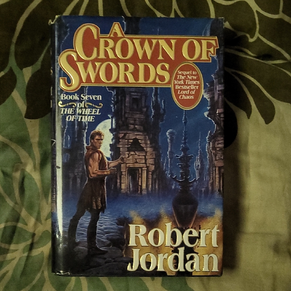 A Crown of Swords Hardcover Book